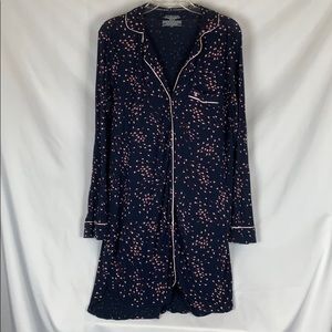 Victoria's Secret Intimates & Sleepwear - Victoria’s Secret navy soft pajama long shirt gown Victoria's Secret Intimates & Sleepwear - Victoria’s Secret navy soft pajama long shirt gown